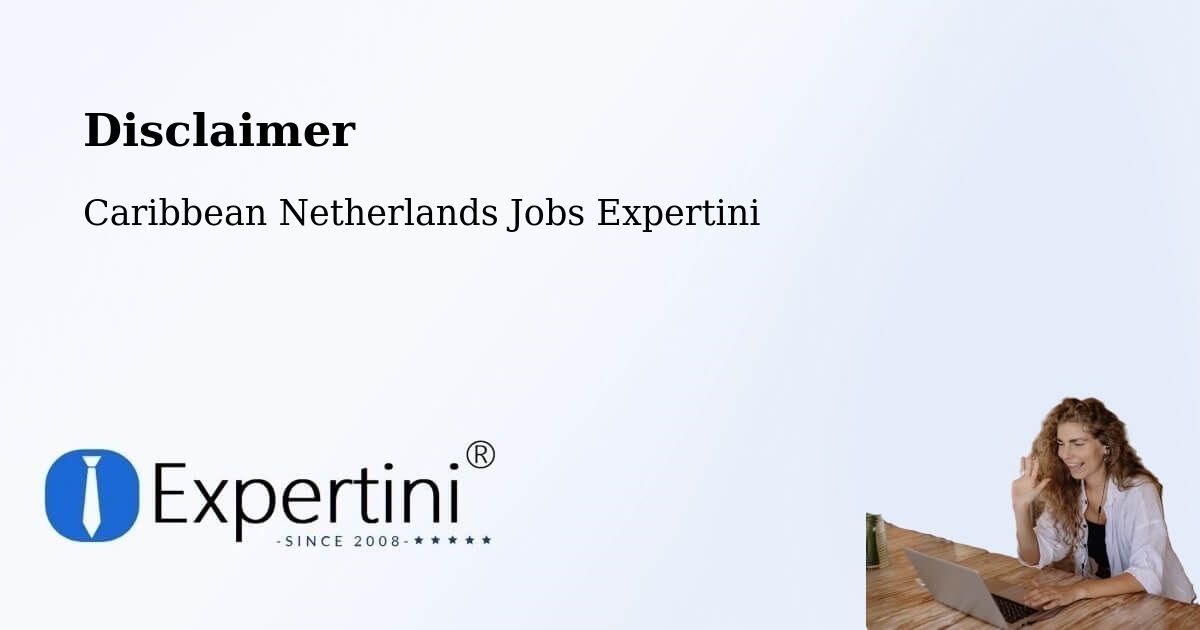Disclaimer – Rincon - Caribbean Netherlands Jobs Expertini